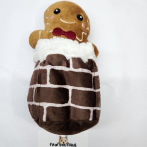 Gingerbread man stuck in Chimney Plush